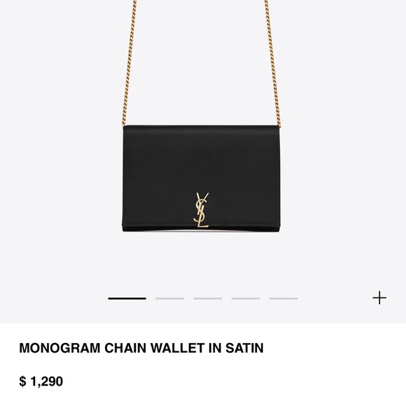 YSL MONOGRAM CHAIN WALLET - Picture 2 of 2